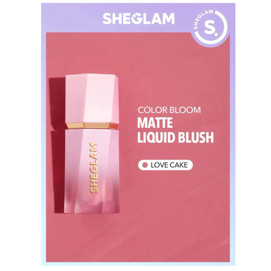 Sheglam Color Bloom Liquid Blush - Love Cake