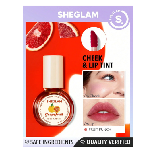 Sheglam For The Flush Lip & Cheek Tint - Fruit Punch